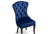 Миниатюра фото стул деревянный woodville милано 1 синий / венге 474341 | 220svet.ru