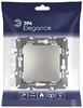 Миниатюра фото кнопка эра elegance 14-1111-16 , 10ах-250в, elegance, титан б0065812 | 220svet.ru