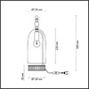 Миниатюра фото настольная лампа odeon light bell 4892/1t | 220svet.ru