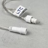 Миниатюра фото гирлянда нить 10м розовая с мерцанием белого диода 24в, 100 led, провод прозрачный пвх, ip54 ltc pst100blw-10-1p | 220svet.ru