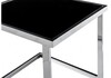 Миниатюра фото журнальный стол deco sq черный | 220svet.ru