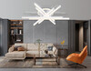 Миниатюра фото потолочный светодиодный светильник с пультом ambrella light comfort fl6271 | 220svet.ru