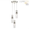 Миниатюра фото подвесной светильник lumion denver 8277/3a никель сатин | 220svet.ru