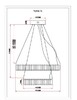 Миниатюра фото подвесной светодионый светильник moderli asti v10732-pl | 220svet.ru
