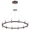 Миниатюра фото подвесная светодиодная люстра odeon light candel 5009/98la | 220svet.ru