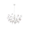 Миниатюра фото подвесная люстра crystal lux evita sp63 white/transparent | 220svet.ru
