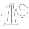 Миниатюра фото подвесной светильник vele luce atomo vl7252p12 | 220svet.ru