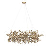 Миниатюра фото подвесная люстра loft it spark 10101/600 gold | 220svet.ru