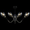 Миниатюра фото потолочная люстра illumico il9960-6csq-79 bk ab | 220svet.ru