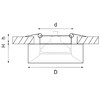 Миниатюра фото встраиваемый светильник lightstar levigo (010020+510021) l01002021 | 220svet.ru