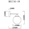 Миниатюра фото бра myfar fisher mr1740-1w | 220svet.ru