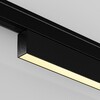 Миниатюра фото трековый магнитный светодиодный светильник maytoni basis levity tr192-1-8w2.7k-b | 220svet.ru