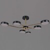 Миниатюра фото светильник потолочный reluce 03325-0.3-06 bk+copper | 220svet.ru