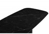 Миниатюра фото керамический стол woodville эллипсо 200х90 shakespeare black / черный 664913 | 220svet.ru