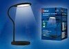 Миниатюра фото настольная лампа (ul-00003339) uniel tld-553 black/led/400lm/4500k/dimmer/usb | 220svet.ru