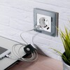 Миниатюра фото рамка на 1 пост werkel favorit серый w0011115 4690389159510 | 220svet.ru