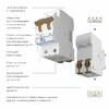 Миниатюра фото автоматический выключатель 2p 32a c 4,5ка werkel w902p324 | 220svet.ru