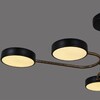 Миниатюра фото светильник потолочный reluce 03325-0.3-06 bk+copper | 220svet.ru