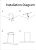 Миниатюра фото подвесной светодиодный светильник arte lamp a2505sp-2wh | 220svet.ru