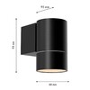Миниатюра фото уличный настенный светильник favourite bonum 4795-1w | 220svet.ru