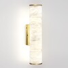 Миниатюра фото бра светодиодная odeon light marbella 6674/12wa латунь | 220svet.ru