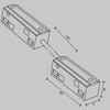 Миниатюра фото соединитель гибкий для магнитного шинопровода maytoni accessories for tracks exility tra034cpc-42w-15-1 | 220svet.ru