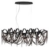 Миниатюра фото подвесная люстра odeon light chainy 5067/10 черный | 220svet.ru