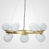 Миниатюра фото подвесная люстра imperium loft bubbles bulbs 102007-26 | 220svet.ru
