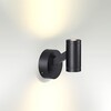 Миниатюра фото уличный настенный светильник odeon light prody 6636/6wl коричневый | 220svet.ru