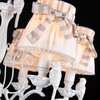 Миниатюра фото подвесная люстра maytoni bird arm013-06-w | 220svet.ru