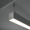 Миниатюра фото профиль накладной для светодиодной ленты led strip  alm-5050-s-2m | 220svet.ru