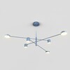 Миниатюра фото люстра на штанге inodesign motvikt blue 41.1226 | 220svet.ru