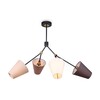 Миниатюра фото потолочная люстра на штанге freya hats fr5370cl-04b | 220svet.ru