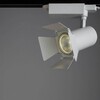 Миниатюра фото трековый однофазный светодиодный светильник arte lamp track lights a6720pl-1wh | 220svet.ru