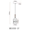 Миниатюра фото подвесной светильник myfar olivia mr1830-1p | 220svet.ru