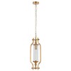 Миниатюра фото подвесной светильник crystal lux tomas sp1 brass | 220svet.ru