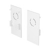 Миниатюра фото заглушка торцевая maytoni technical exility tra034ec-41w | 220svet.ru