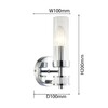 Миниатюра фото бра favourite 2672-1w | 220svet.ru