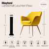 Миниатюра фото ландшафтный светильник maytoni paso o595fl-l12b3k | 220svet.ru