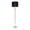 Миниатюра фото торшер lumina deco milari ldf 5530 f.gd+bk | 220svet.ru