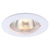 Миниатюра фото встраиваемый светильник arte lamp basic a2103pl-1wh | 220svet.ru