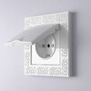Миниатюра фото рамка на 1 пост werkel flock белый w0012301 | 220svet.ru