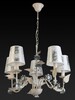 Миниатюра фото подвесная люстра toplight madlyn tl5630d-05wh | 220svet.ru