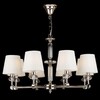 Миниатюра фото подвесная люстра maytoni riverside mod018pl-08ch | 220svet.ru