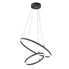Миниатюра фото подвесной светодиодный светильник escada void 10254/2led black app | 220svet.ru