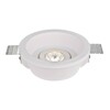 Миниатюра фото встраиваемый светильник arte lamp invisible a9215pl-1wh | 220svet.ru