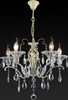 Миниатюра фото подвесная люстра toplight zoe tl7220d-05ry | 220svet.ru