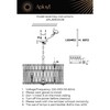 Миниатюра фото подвесная люстра aployt verene apl.808.03.08 | 220svet.ru