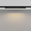 Миниатюра фото трековый магнитный светодиодный светильник maytoni basis levity tr192-1-8w2.7k-b | 220svet.ru