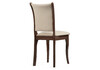 Миниатюра фото стул деревянный woodville санати сливочный раф / темный орех 527068 | 220svet.ru